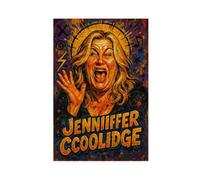 ZYGNBHL Comedian Jennifer_Coolidge Poster for Room Aesthetics Canvas Wall Art Poster And Print Unframe 20x30inch