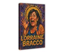 ZYGNBHL Comedian Lorraine_Bracco Art Wall Decoration Poster Family Bar Restaurant Garage Cafe Art Sign Gift Frame 24x36inch