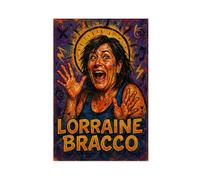 ZYGNBHL Comedian Lorraine_Bracco Poster for Room Aesthetics Canvas Wall Art Poster And Print Unframe 12x18inch