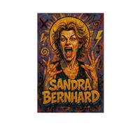 ZYGNBHL Comedian Sandra_Bernhard Poster Bedroom Canvas Decor Sports Landscape Office Room Decor Gift Unframe 24x36inch
