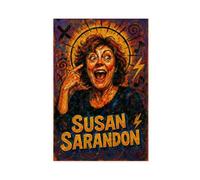 ZYGNBHL Comedian Susan_Sarandon Canvas Art Poster And Wall Art Picture Print Modern Family Bedroom Decor Unframe 12x18inch