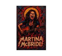 ZYGNBHL Country Singer Martina_McBride (1) Canvas Art Poster And Wall Art Picture Print Modern Family Bedroom Decor Unframe 12x18inch