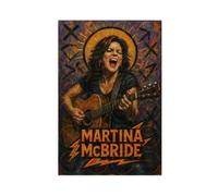 ZYGNBHL Country Singer Martina_McBride Poster for Room Aesthetics Canvas Wall Art Poster And Print Unframe 24x36inch