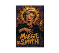 ZYGNBHL ＂Heaven Needs Humo＂ Series - Comedian Maggie_Smith Canvas Posters Wall Art Bedroom Office Room Decor Gift Unframe 20x30inch