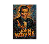 ZYGNBHL Movie Actor John_Wayne Canvas Art Poster And Wall Art Picture Print Modern Family Bedroom Decor Unframe 20x30inch