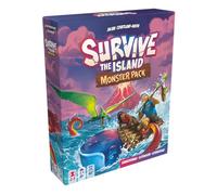 Zygomatic, Survive The Island Monster Pack, Expansion, Family Game, Board Game, 2-5 Players, from 8 Years, 45 Minutes, German, Multilingual