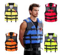ZYGPH Life Jacket Adult Paddleboarding,Life Jackets & Vests,Swim Jacket and Buoyancy Swimming Aid,Womens Mens Adjustable Swim Vest Aid for Snorkelling Vests Water Sports Surfing,Blue,Children