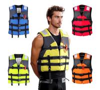 ZYGPH Life Jacket Adult Paddleboarding,Life Jackets & Vests,Swim Jacket and Buoyancy Swimming Aid,Womens Mens Adjustable Swim Vest Aid for Snorkelling Vests Water Sports Surfing,Yellow,Adults