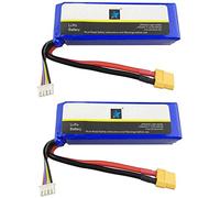 ZYGY 2PCS 11.1V 2700mah Lipo Battery for Cheerson CX-20 CX20 GPS Brushless Four-axis Aircraft Drone XT60 Head High Rate Battery accessories