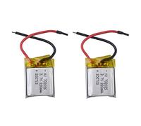 ZYGY 2PCS 3.7V 220mah Lithium Battery for HS190 901HS 901S 901H X300C LF606 SG800 S9 mini SYMA S107 S107G S108G S109G Quadcopter Accessories Remote Control Drone Battery