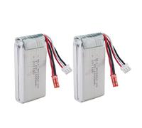 ZYGY 2PCS 7.4V 1500mAh Lithium Battery for WLTOYS V913 RC Helicopter L959 High Speed RC Car Battery WL912 RC Boat Battery