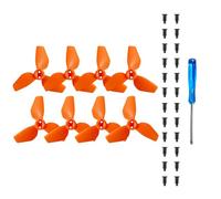ZYGY 8PCS Propellers for DJI NEO Drone Accessories Pocket Quadcopter Aerial Drone 2016S Paddles (Orange)