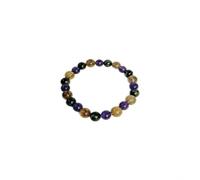 Zyh The ocean Natural Multi Stone Round Beaded Bracelet Hand Style Lucky Bracelet multiple styles 8mm, 7.4, Multiple Crystal, multiple crystal