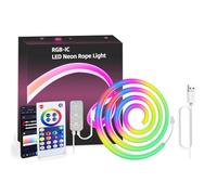 ZYHAOYAN DIY Led Lights For TV, Smart Led Light Strips, USB Power Supply, Can Connect Wifi And Music Synchronization To Adjust The Color, Suitable For Bedroom, Kitchen, Television, Party