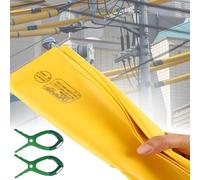 ZYHAOYAN Portable Insulated Blanket for Emergency Repairs, Electrician Blanket with Big 2 Clips, for Substations/Utility Workers/Power Outage(0.4KV,23.6x31.5in/600x800mm)
