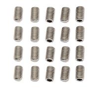 ZYHARUKO 10Pcs Stainless Steels Surfboard Fin Screws Grubbed 5mm Plugs Replacement Grubbed Screw Hardware Part Surfboard Fin Screws Water Sports Equipment Hardware Resistant