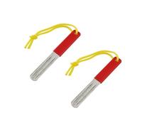ZYHARUKO 2Pcs Portable Fishing Hook Sharpener Double Sided Grit Grinding Stone With Hanging Lanyard Fish Sharpener Tackle Accessory Maintenance Tool
