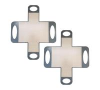 ZYHARUKO 2Pieces Textured Nonstick Silicone Loaf Pan Liners With Handle Perfect For Sourdough Transfer & Oven To Freezer Use Silicone Bread Loaf Pan Liner