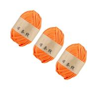 ZYHARUKO 3 Rolls Stretchy Polyester Cord 32.8Yard Per Roll Elastic Weaving Thread For Handbag Knitting Braiding Project Crochet