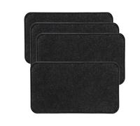 ZYHARUKO 4Pcs Reinforced Felt Bag Bottom Pads With Round Corners For Bag Leather Purse Backpack Bags Organized Insert Nonslip Felt Liner Board Insert For Handbags