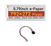 ZYHARUKO 5.79" Electronic Paper Display Screen Long Retention 4 Color Screen Panel For Various Applications Low Power Consumption