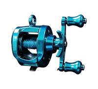 ZYHARUKO Angler Pendant with Compact Fishing Reel Design, Blue