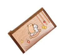 ZYHARUKO Animal Pencil Case Large Capacity Pen for School Supplies Markers Scissors Storage Capybara Bag Organizers Bag Box