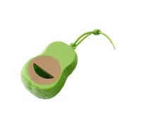 ZYHARUKO Avocado Dog Poop Bag Dispenser Pet Waste Holder Fabric Poop For Dogs Walking Outdoor Pet Travel Supply Dog Bag