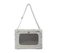 ZYHARUKO Bags for Women Harajuku Ita Bag Crossbody Shoulder Bag Handbag Transparent Itabag Messenger Bag Fashion Satchel Handbag Daypacks Gifts
