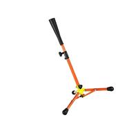 ZYHARUKO Baseball Softball Hitting Tees Tripods Base With Shock Absorption For Indoor Outdoor Batting Drills Rebounds Rubber Hitting Pad