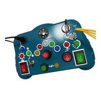 ZYHARUKO Busy Toy For Kids Wood For Travel For Fun With Engaging LED And Music For Learning Toddler Sensory Toy