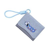 ZYHARUKO Cartoon Sausage Dog Short Purse Card Holder Small Wallet PU Leather Coin Purse Korean Styles Change for Woman Girl Pu Leather Change Small Wallet Korean Styles with Card Holder