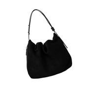 ZYHARUKO Contemporary Suedes Leather Shoulder Bag Spacious Interior Wear Resistant Underarm Purse For Daily Use Stylish Pleated Detail Underarm Bag