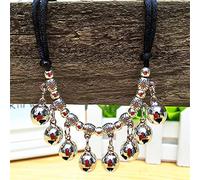 ZYHARUKO Dog Collar Ringing Bells Collar Adjustable Bells Necklace Ringing Anti-Lost Tibetan Tibet-Style Puppy Necklaces For Girls