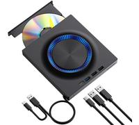 ZYHARUKO External USB Drive With Quiet Operate And AntiSlip Pad Design For Window Wide Compatibility 5Gbps Speed Type C Drive