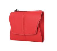 ZYHARUKO Fashion Wine Colored PU Leather Wallet Coin Purse Card Holder With Blocking Safe Technology And Organized Compartments Secure Travel Wallet