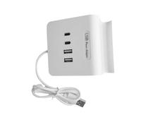 ZYHARUKO Fast Speed USB C Adapter 4 Port USB2.0 Expander Compactly Design Wide Compatibility For Laptop Accessories Compactly Type C Adapter For Travel