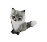 ZYHARUKO Faux Ornament Safe Portable Decor For Kids Room Office Party Unique Handmade Foxes Decoration