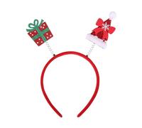 ZYHARUKO Festive Santa Headband Abric Decoration For Kids Adults Holiday Party Accessory Christmas Costume Quick Adjust Fashion Items