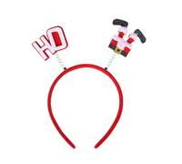ZYHARUKO Festive Santa Headband Abric Decoration For Kids Adults Holiday Party Accessory Christmas Costume Quick Adjust Fashion Items
