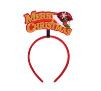 ZYHARUKO Festive Santa Headband Abric Decoration For Kids Adults Holiday Party Accessory Christmas Costume Quick Adjust Fashion Items