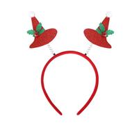ZYHARUKO Festive Santa Headband Abric Decoration For Kids Adults Holiday Party Accessory Christmas Costume Quick Adjust Fashion Items