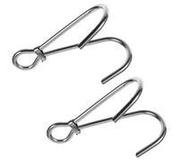 ZYHARUKO Heavy Type Double Hook For Scubas Diving Comfortable Grip Compacts Underwater Double Connection Hook Compacts Travel Diving Accessory