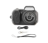 ZYHARUKO Keychain Tiny Camera Portable Design 60 Mins ABS Camera For Outdoor Daily Use Gift Portable Camcorder
