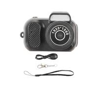 ZYHARUKO Keychain Tiny Camera Portable Design 60 Mins ABS Camera For Outdoor Daily Use Gift Portable Camcorder
