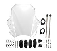 ZYHARUKO Motorcycle Wind Deflector Aerodynamic Curvature Easy Mounting Systems Motorbike Windscreen Motorcycle Windshield