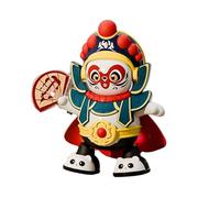 ZYHARUKO Multipurpose Face Changing Dolls Collection Portable Accessory With Distinct For Traditional Chinese Art Lover Unique Expression Doll