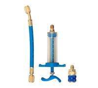 ZYHARUKO Oil And Dye Injector With 1/4" SAE Auto A/Injections Tool Filler Liquid Coolant Filler Tube Car Accessories A/Injections Tool