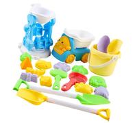 ZYHARUKO Outdoor Sand Activity Play Set With Tool Ergonomic Grips Shovel SandCastle Toy For Early Childhood Creativity Sand Play Toy For Preschooler