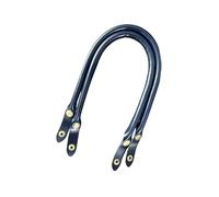 ZYHARUKO PU Leather Top Handle Bag Strap 47cm With Secure Snaps Closure For Daily Commute Business Travel Lightweight Design Color Matching Snap On Leather Handles